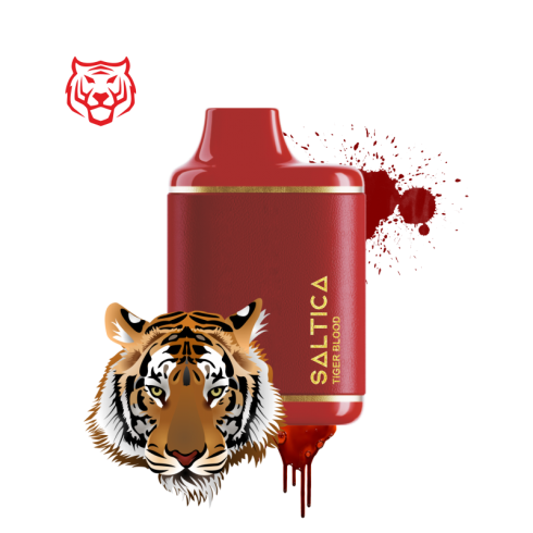 saltica tiger blood 6000 disposable vape bar